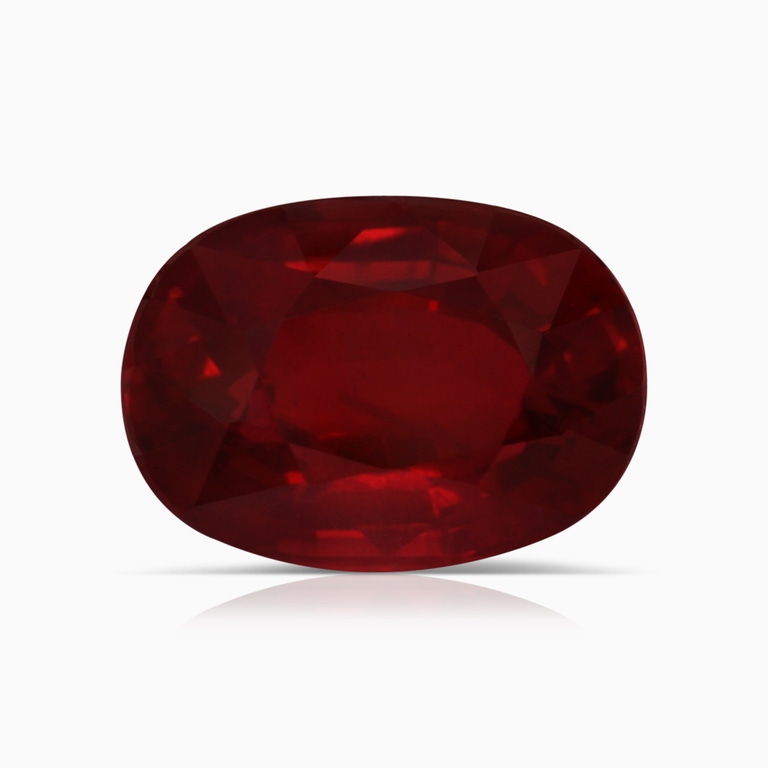 3.03 Carat GIA Certified Oval Ruby