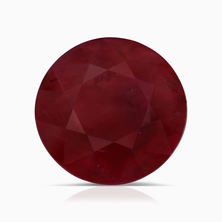 7.02 Carat GIA Certified Round Ruby