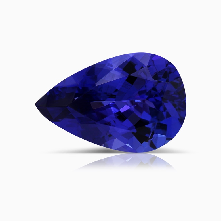 3.18 Carat GIA Certified Pear Tanzanite