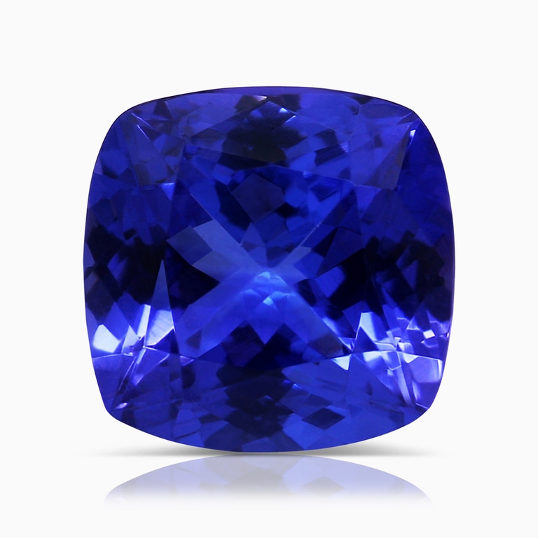 3.55 Carat GIA Certified Cushion Tanzanite