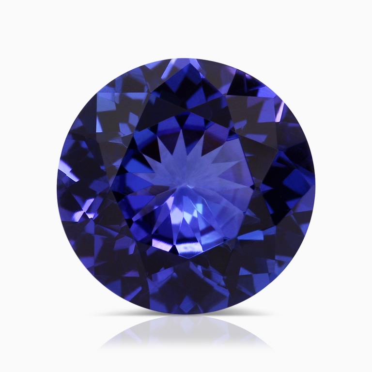 6.35 Carat GIA Certified Round Tanzanite