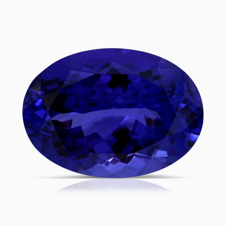 7.27 Carat GIA Certified Oval Tanzanite