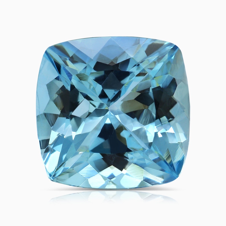 6.51 Carat GIA Certified Cushion Aquamarine