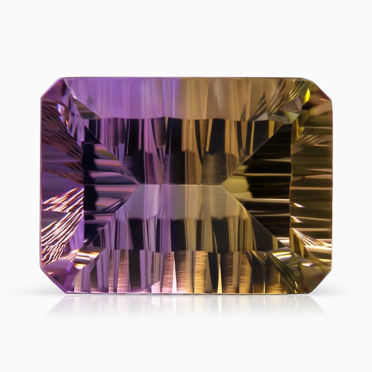 9.86 Carat GIA Certified Emerald Cut Ametrine