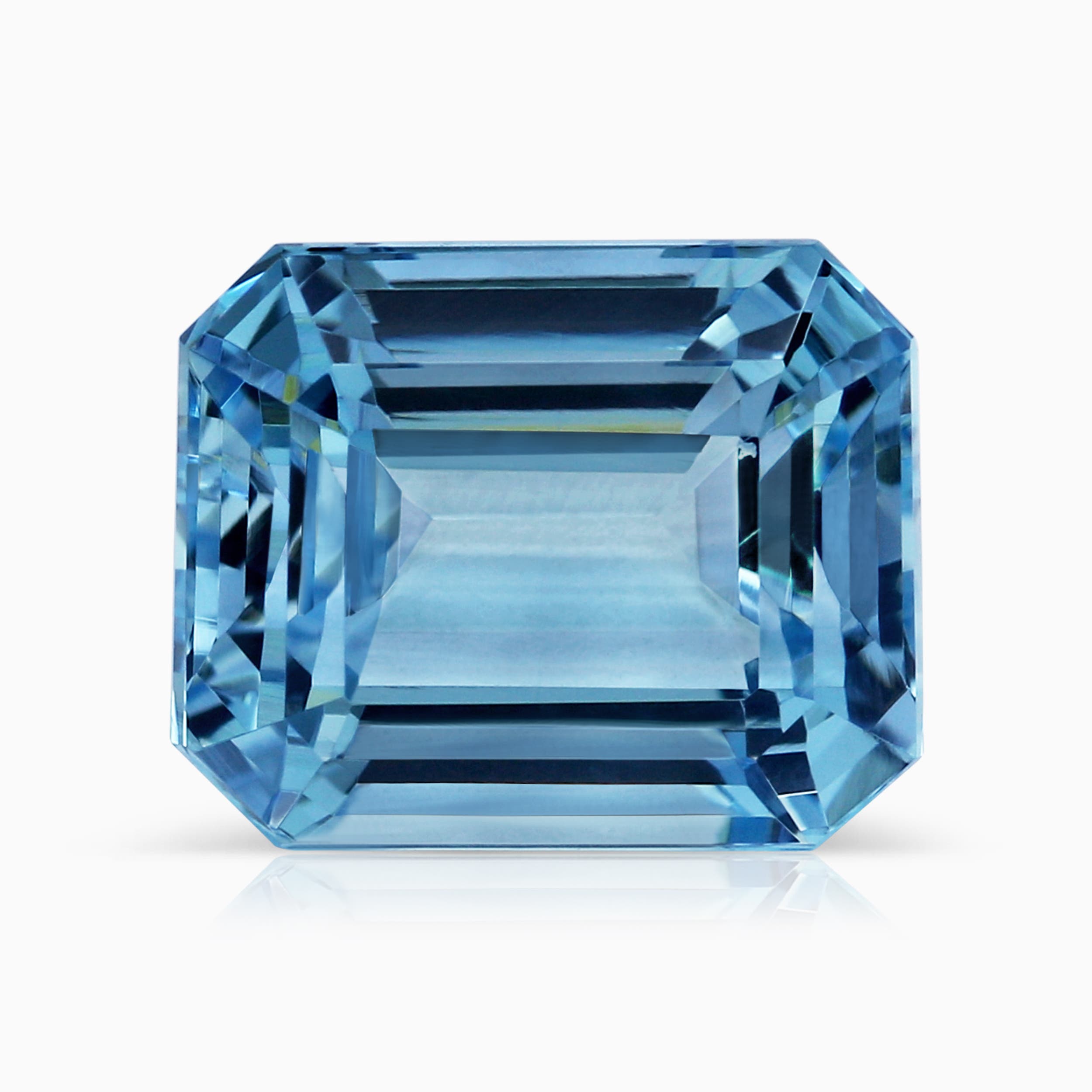 10.948.96x7.12mm Emerald cut Aquamarine