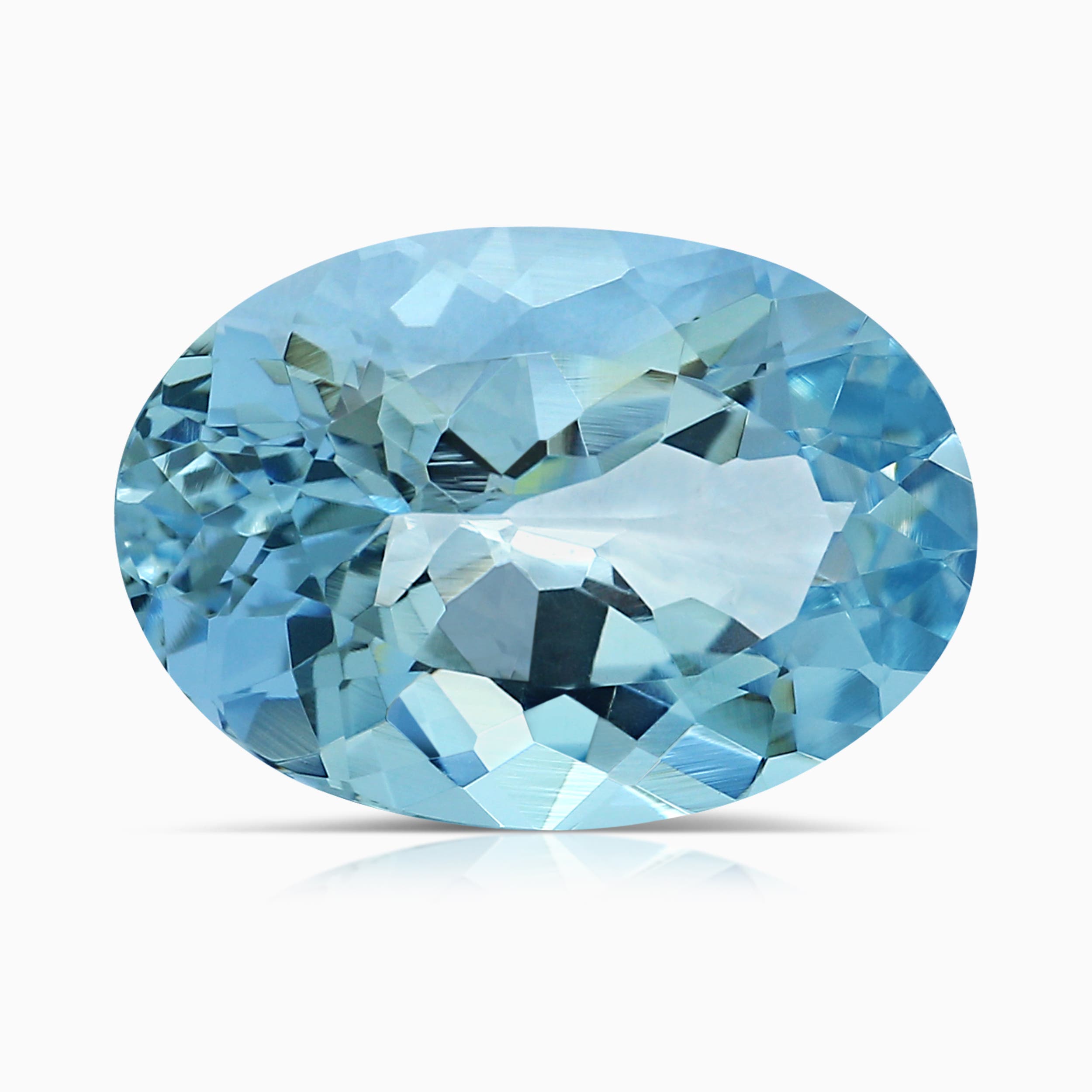 13.97x9.77x6.39mm Oval Aquamarine