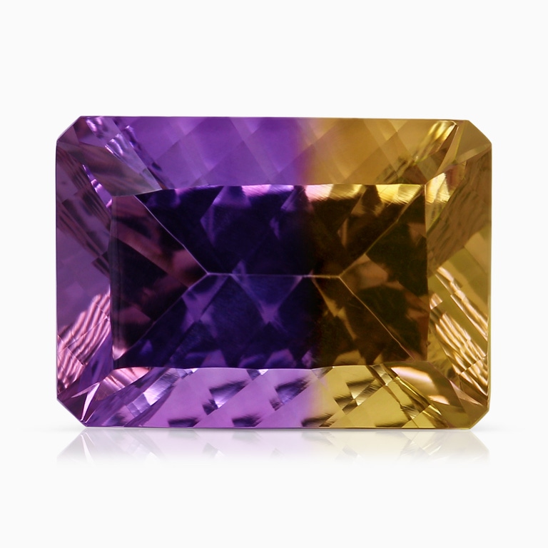 6.70 Carat GIA Certified Emerald Cut Ametrine