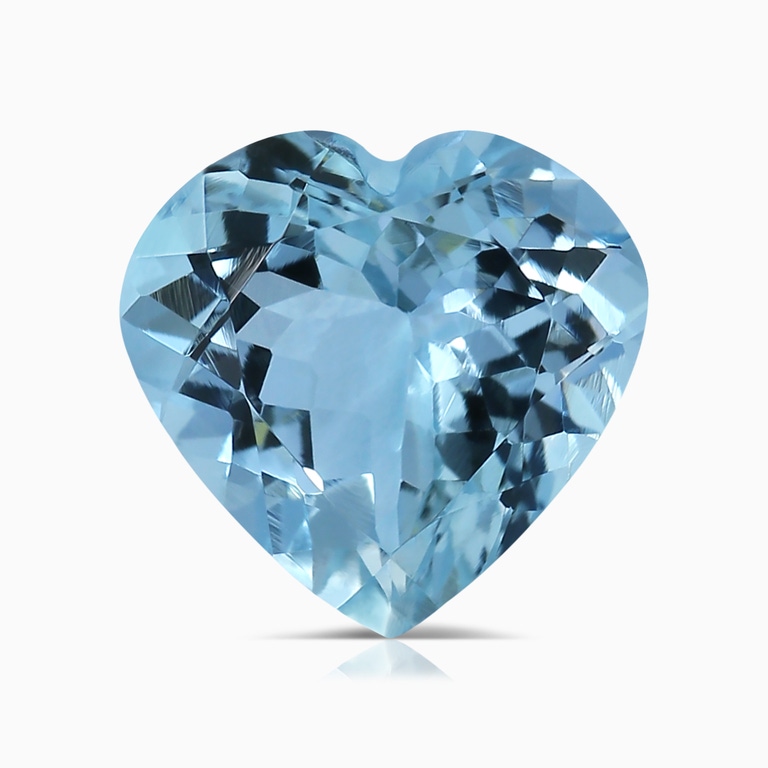 1.97 Carat Heart Aquamarine