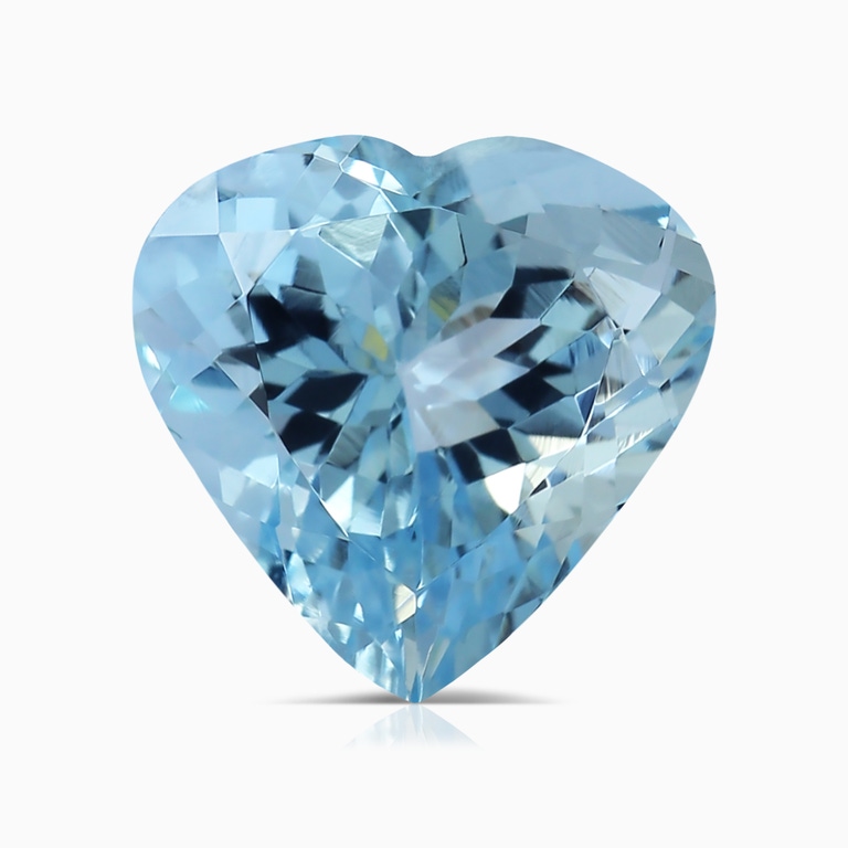 2.89 Carat Heart Aquamarine