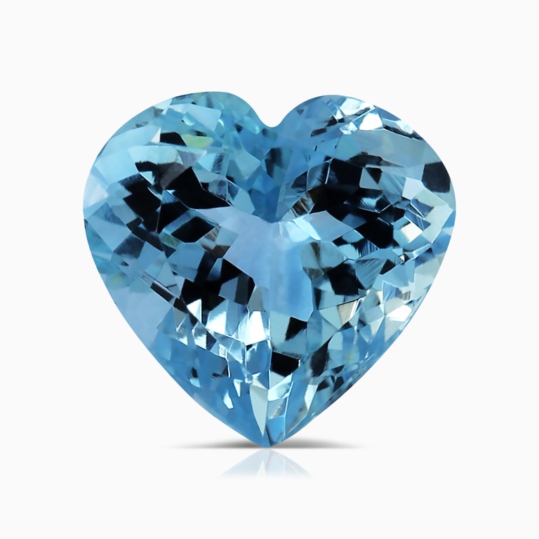 2.99 Carat GIA Certified Heart Aquamarine