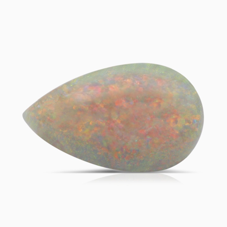 3.42 Carat Pear Black Opal