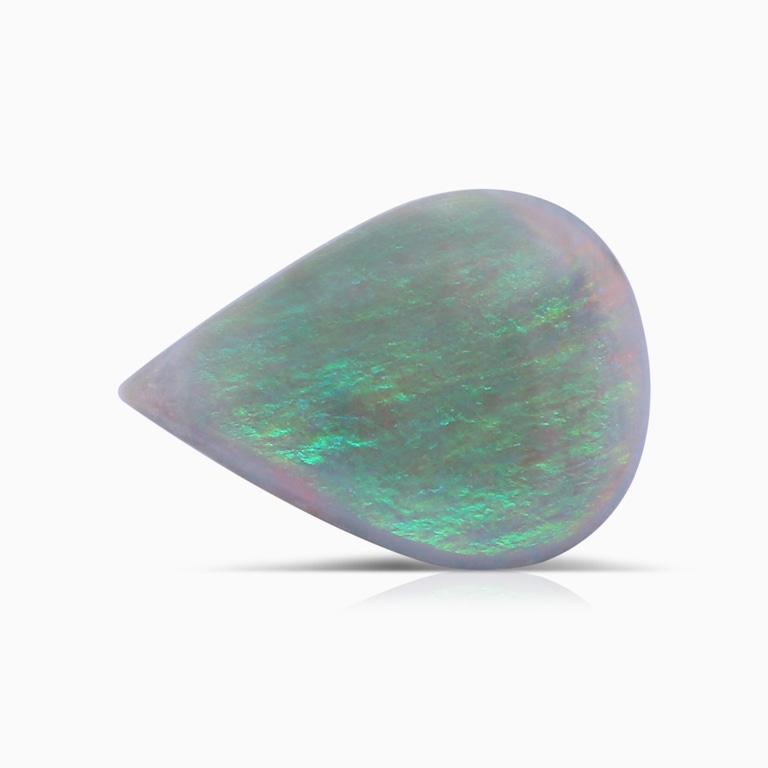 1.97 Carat Pear Black Opal