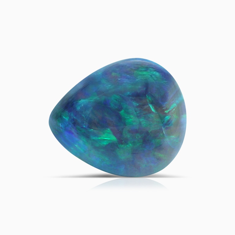 1.39 Carat Pear Black Opal