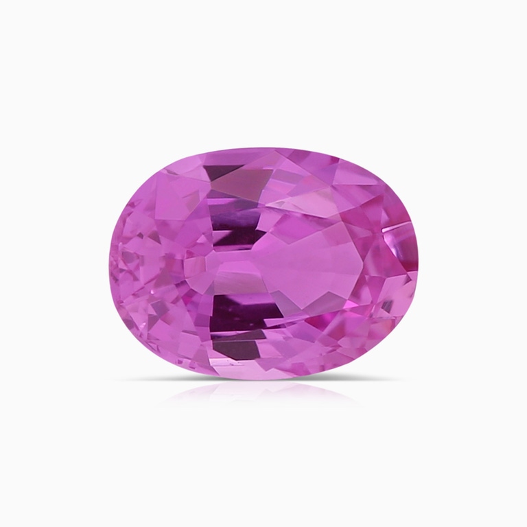 1.42 Carat Oval Pink Sapphire