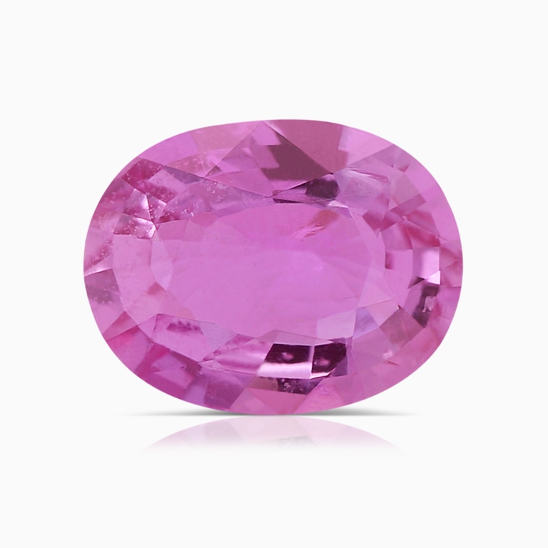 2.02 Carat Oval Pink Sapphire