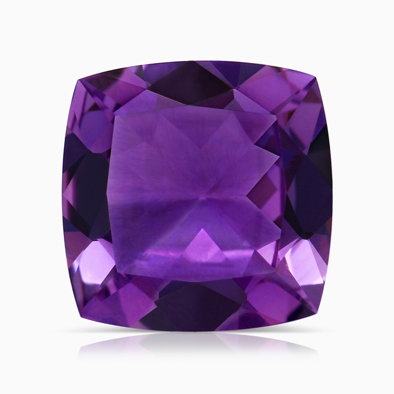 6.15 Carat Cushion Amethyst