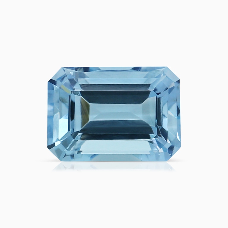 0.80 Carat Emerald Cut Aquamarine