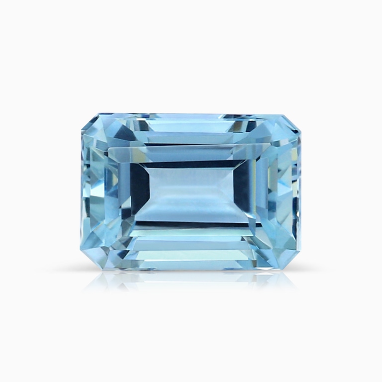 0.80 Carat Emerald Cut Aquamarine