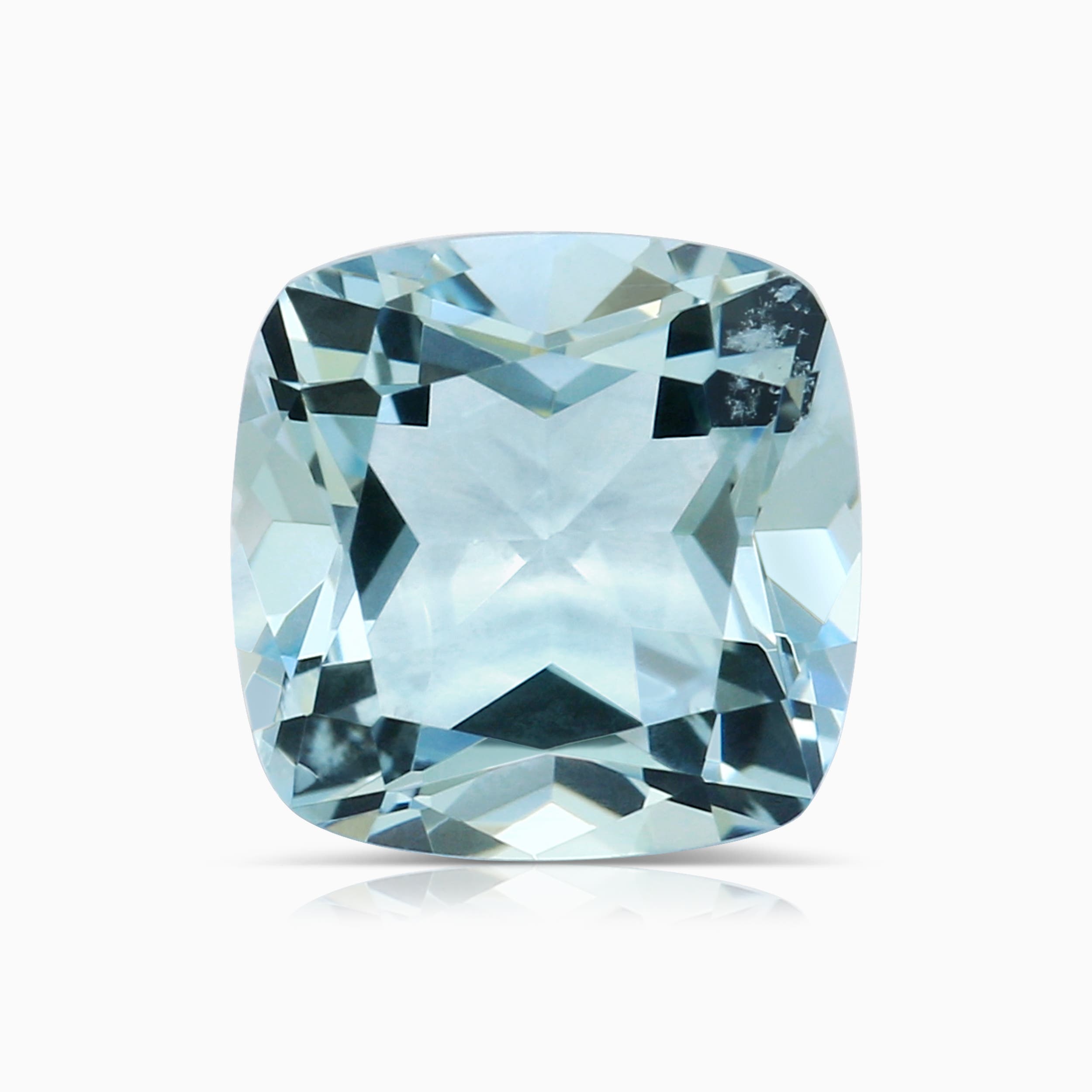 8mm Cushion Aquamarine