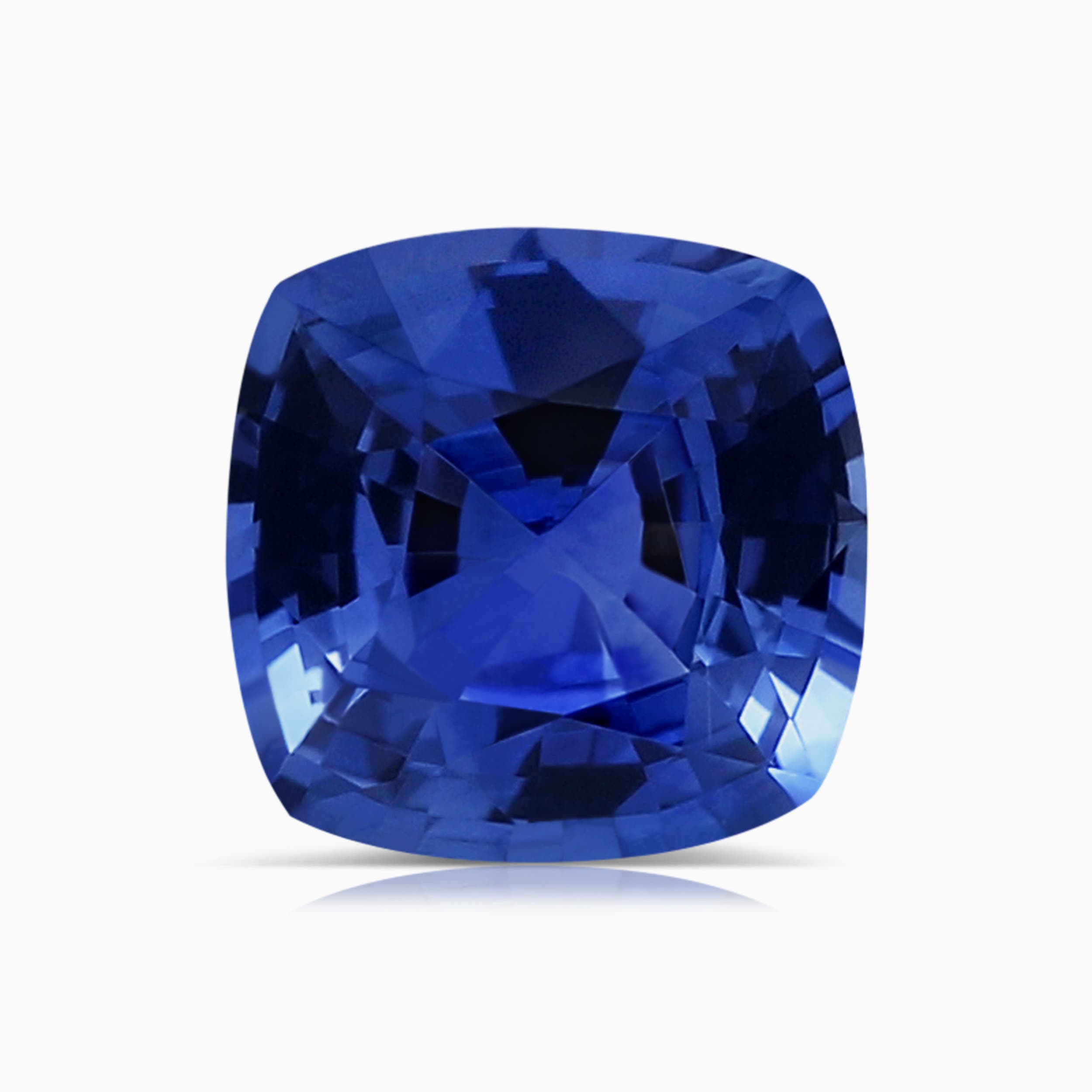 6mm Cushion Blue Sapphire