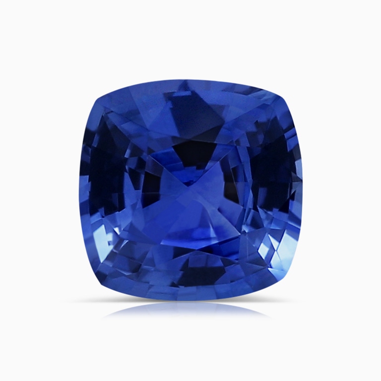 1.00 Carat Cushion Blue Sapphire