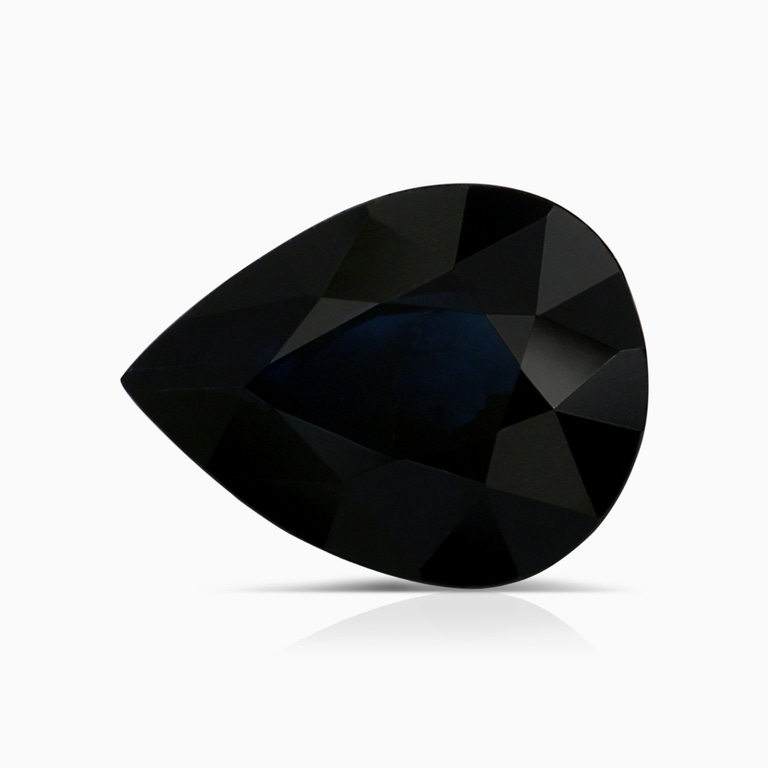 1.75 Carat Pear Blue Sapphire