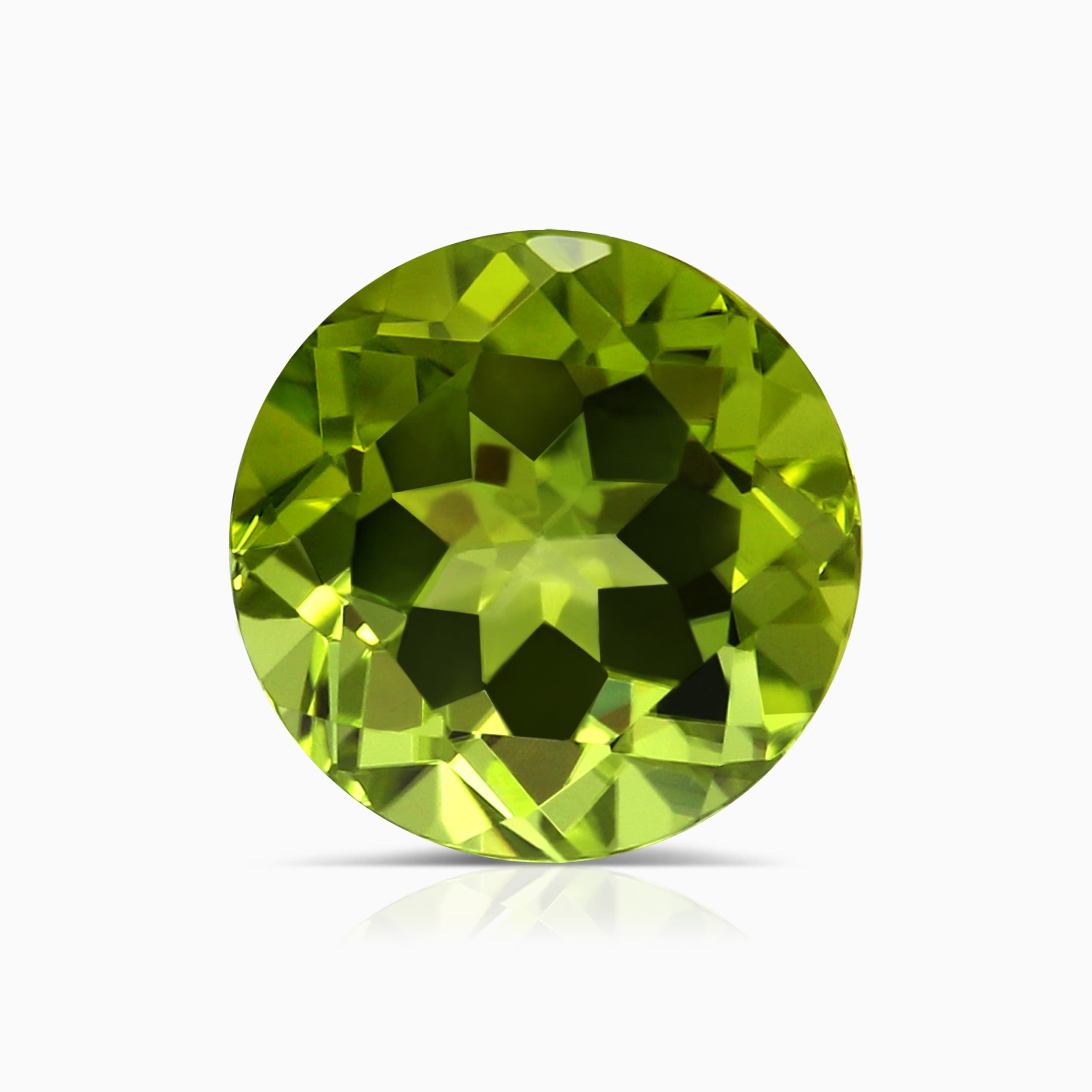 8mm Round Peridot