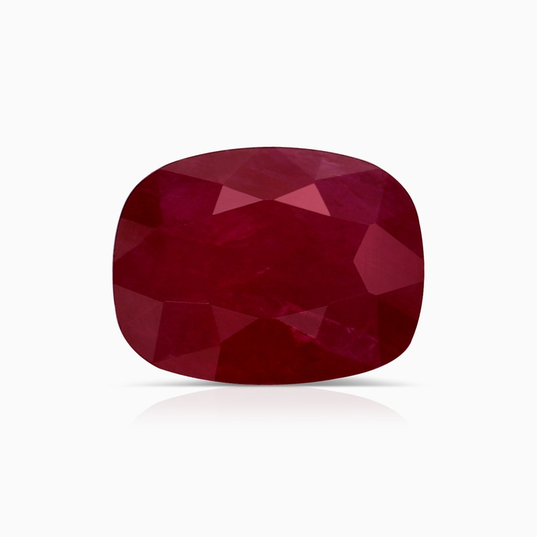 1.40 Carat Cushion Rectangular Ruby