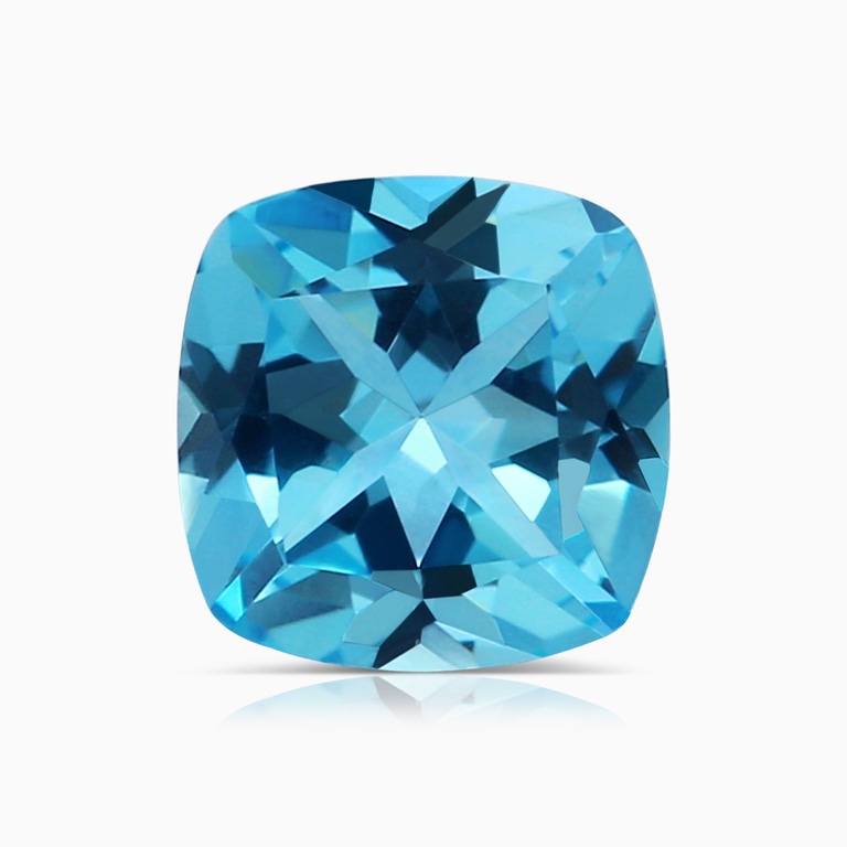 1.10 Carat Cushion Swiss Blue Topaz