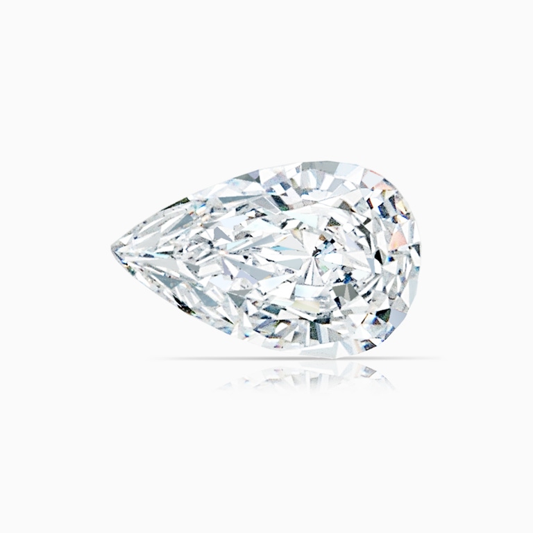0.76 Carat GIA Certified Pear Diamond