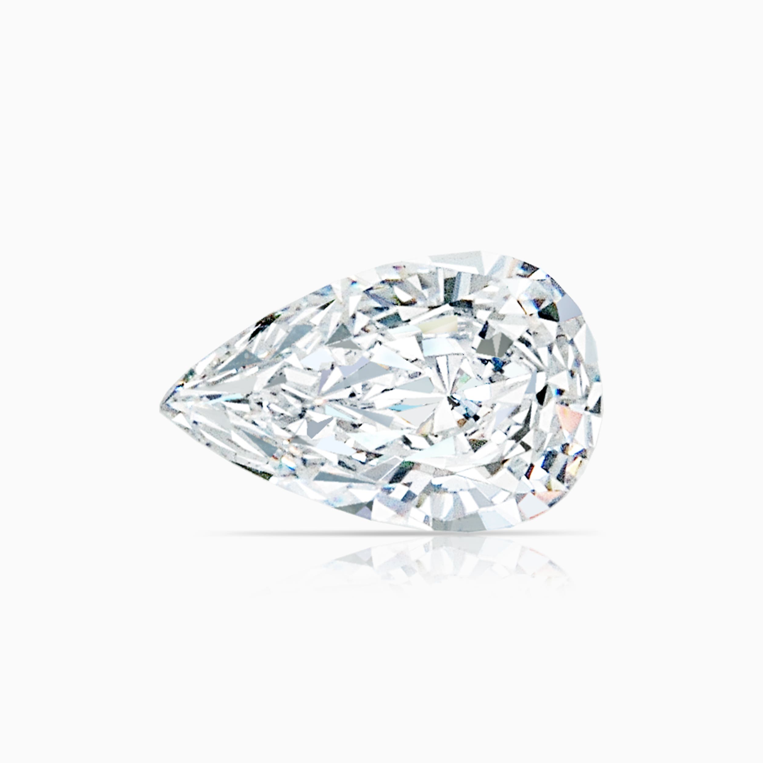 9x5.5mm Pear Diamond