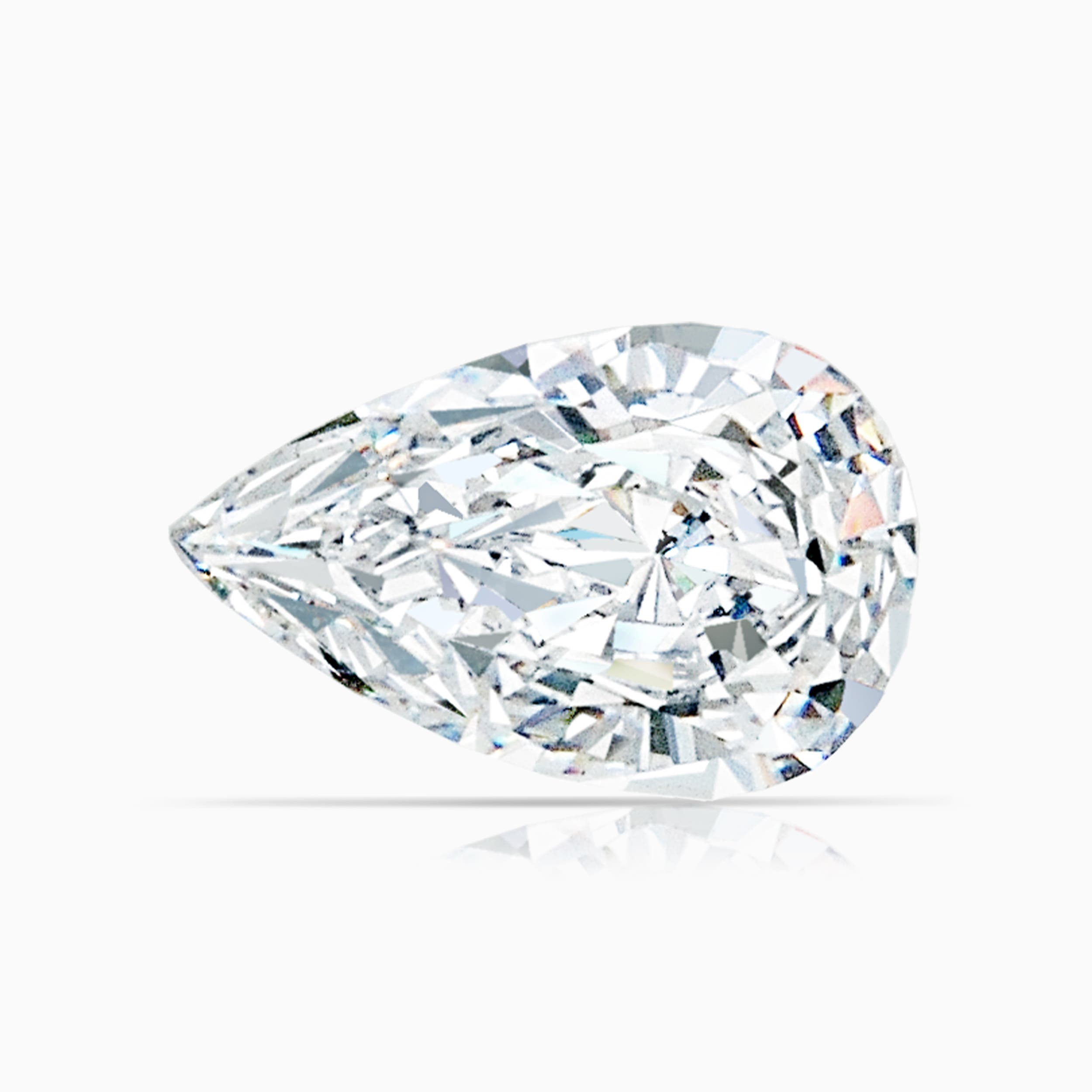 2.00 Carat GIA Certified Pear Diamond