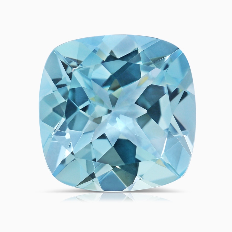 7.79 Carat GIA Certified Cushion Sky Blue Topaz