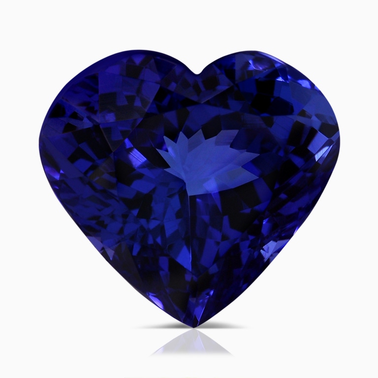 9.80 Carat GIA Certified Heart Tanzanite