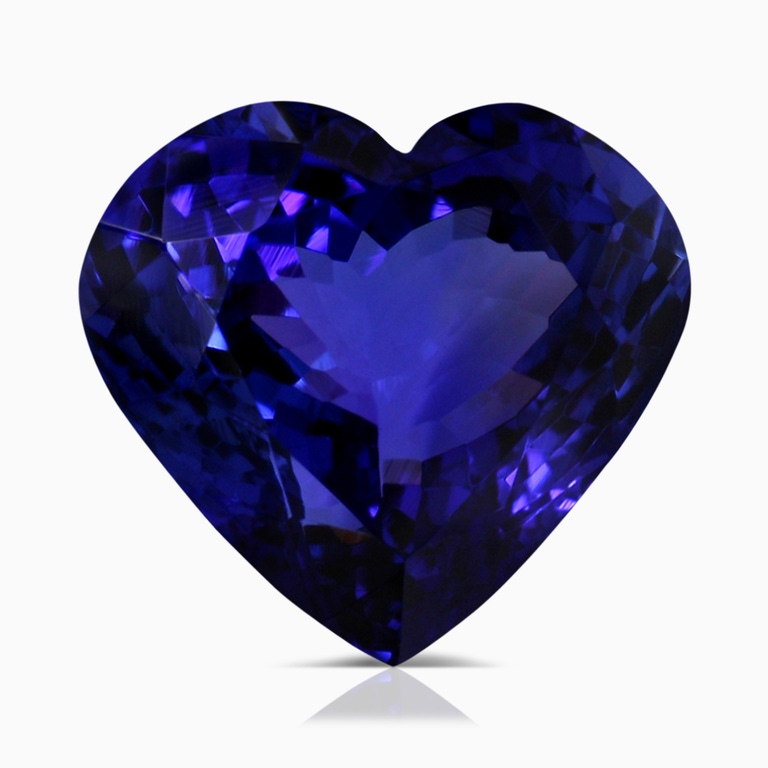 7.49 Carat GIA Certified Heart Tanzanite