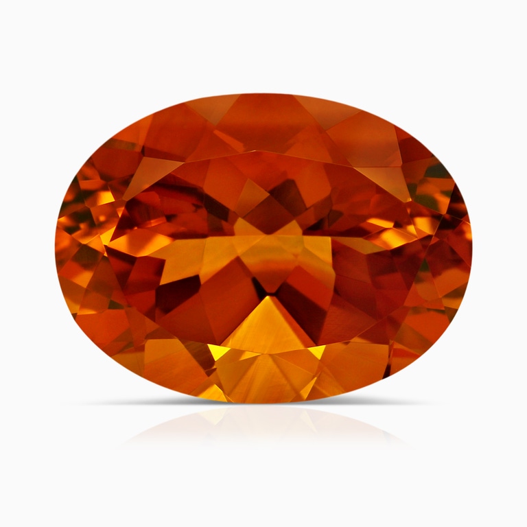 8.40 Carat GIA Certified Oval Citrine