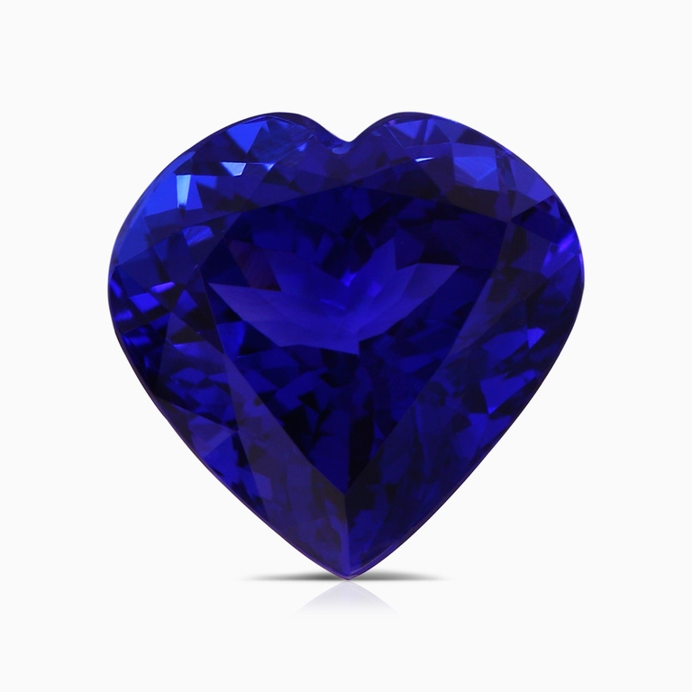 7.09 Carat GIA Certified Heart Tanzanite