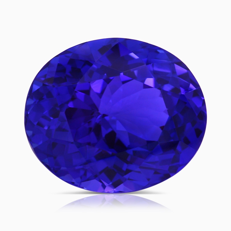 17.65 Carat GIA Certified Oval Tanzanite