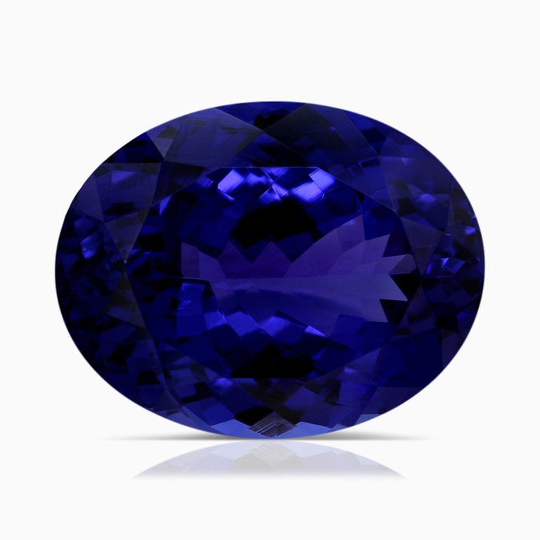 16.98 Carat GIA Certified Oval Tanzanite