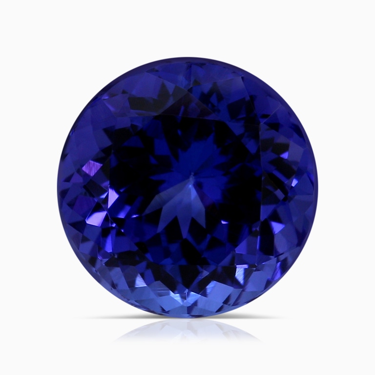 4.66 Carat GIA Certified Round Tanzanite