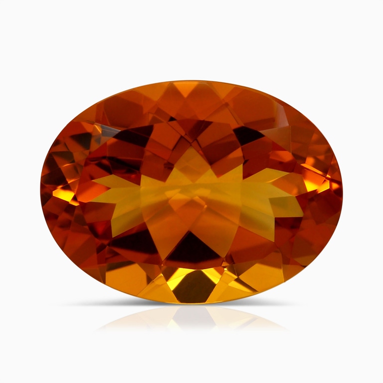 7.51 Carat GIA Certified Oval Citrine