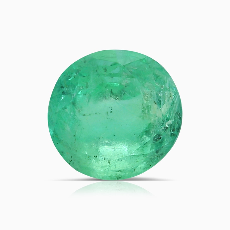 3.09 Carat GIA Certified Round Emerald