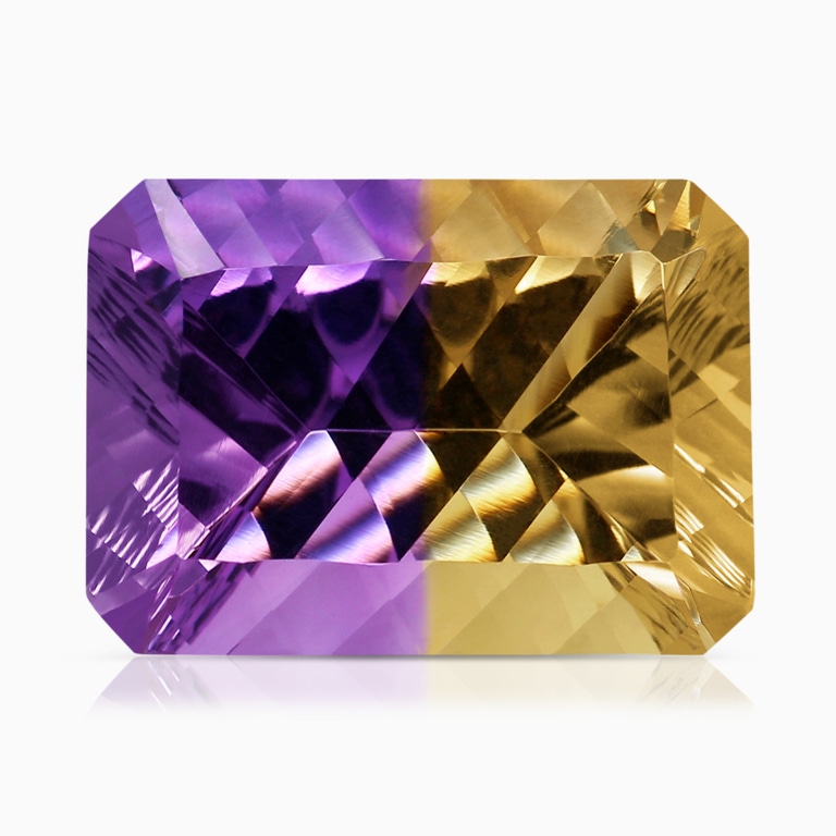 5.92 Carat GIA Certified Emerald Cut Ametrine