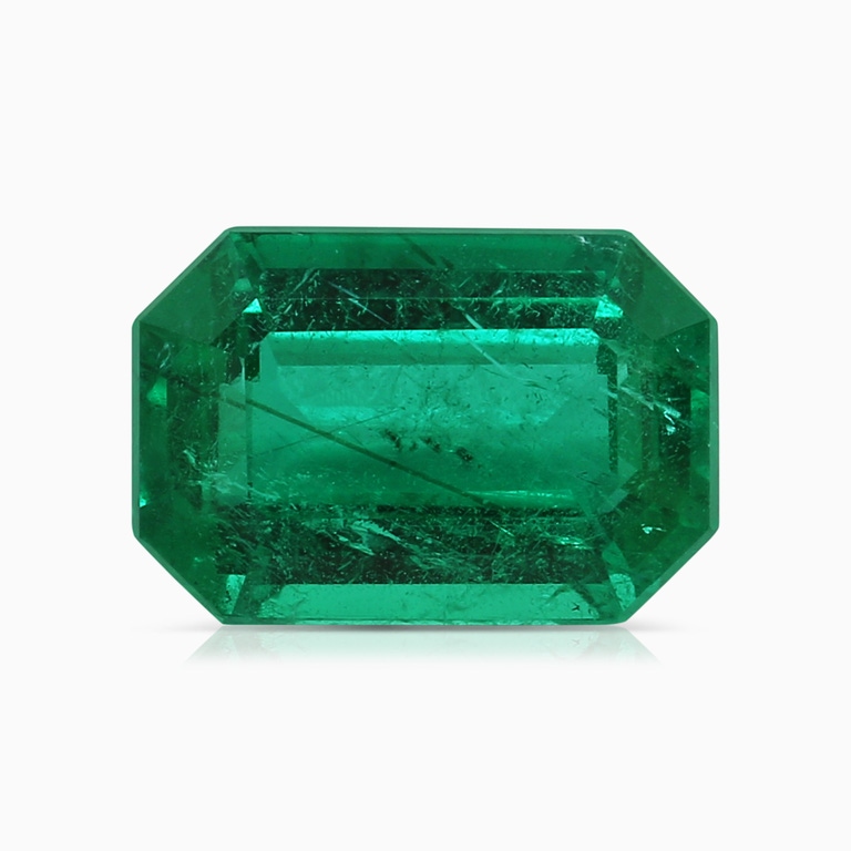 2.46 Carat GIA Certified Emerald Cut Emerald