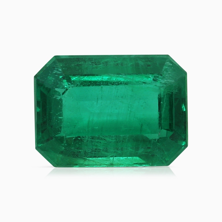 2.85 Carat GIA Certified Emerald Cut Emerald