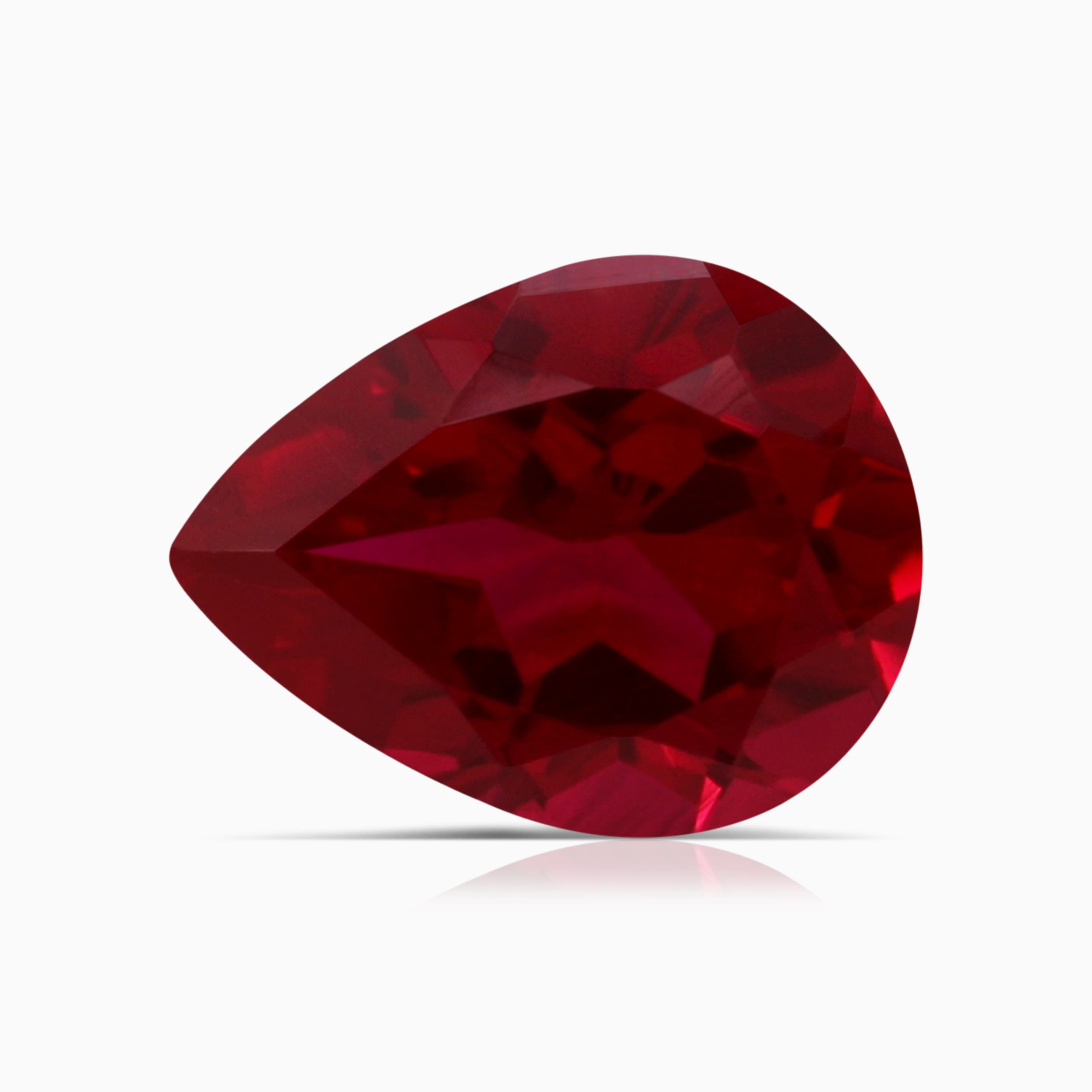 9x7mm Pear Ruby