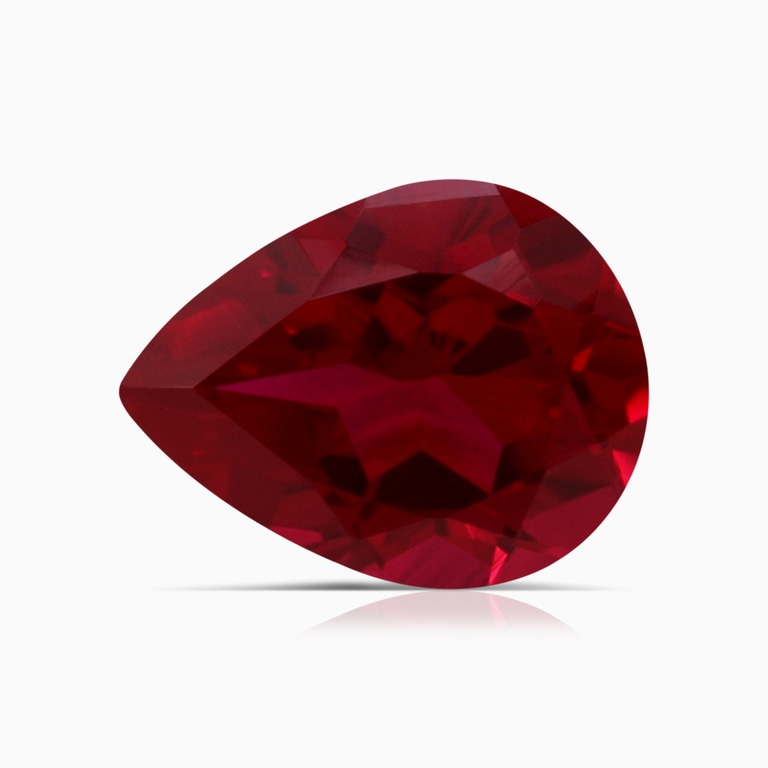 2.02 Carat Pear Lab-Grown Ruby