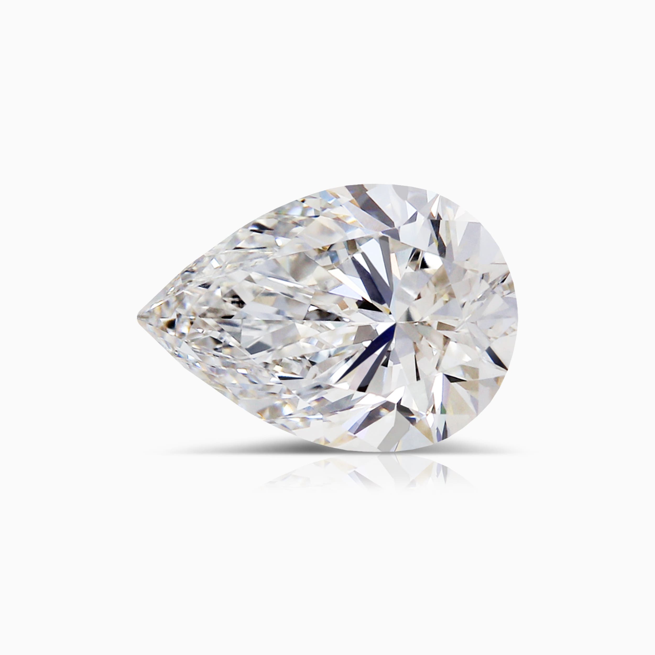 7.7x5.7mm Pear Diamond