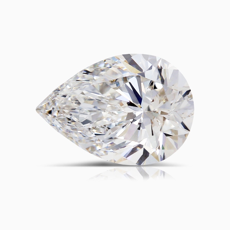 2.5 Carat FG-VS Lab-Grown Pear Diamond