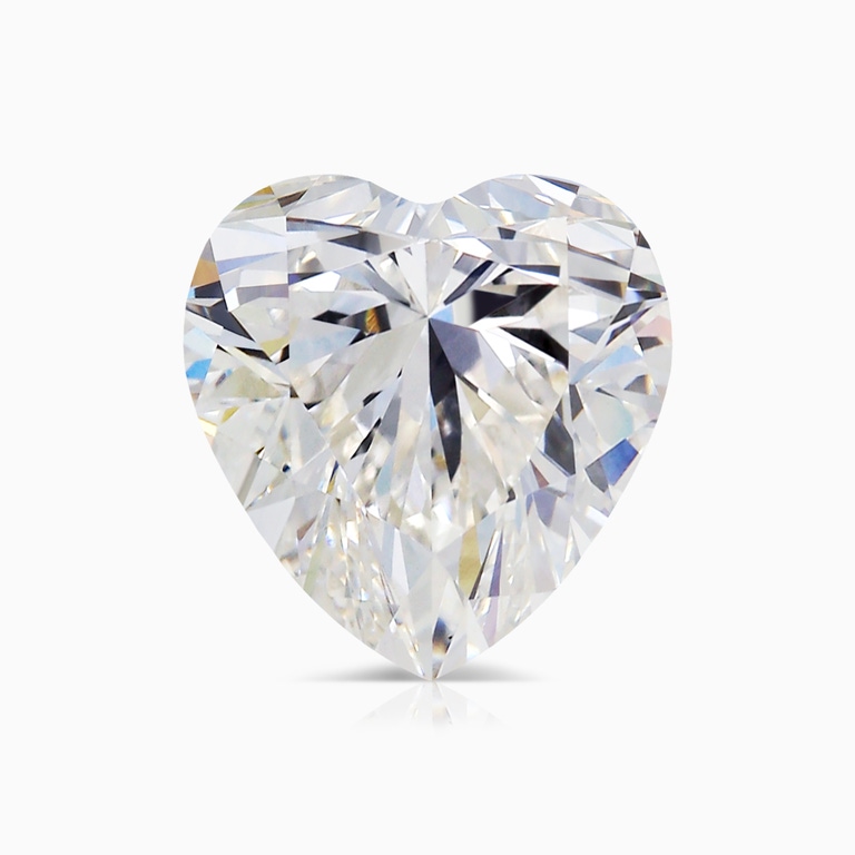 2.5 Carat FG-VS Lab-Grown Heart Diamond